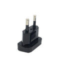 EU Plug Sockets Electrical European US To EU Plug Electrical Sockets Converter Travel Europe Power Plug Adapter Socket 4.0/4.8mm Zpaxo black-2 4.8mm