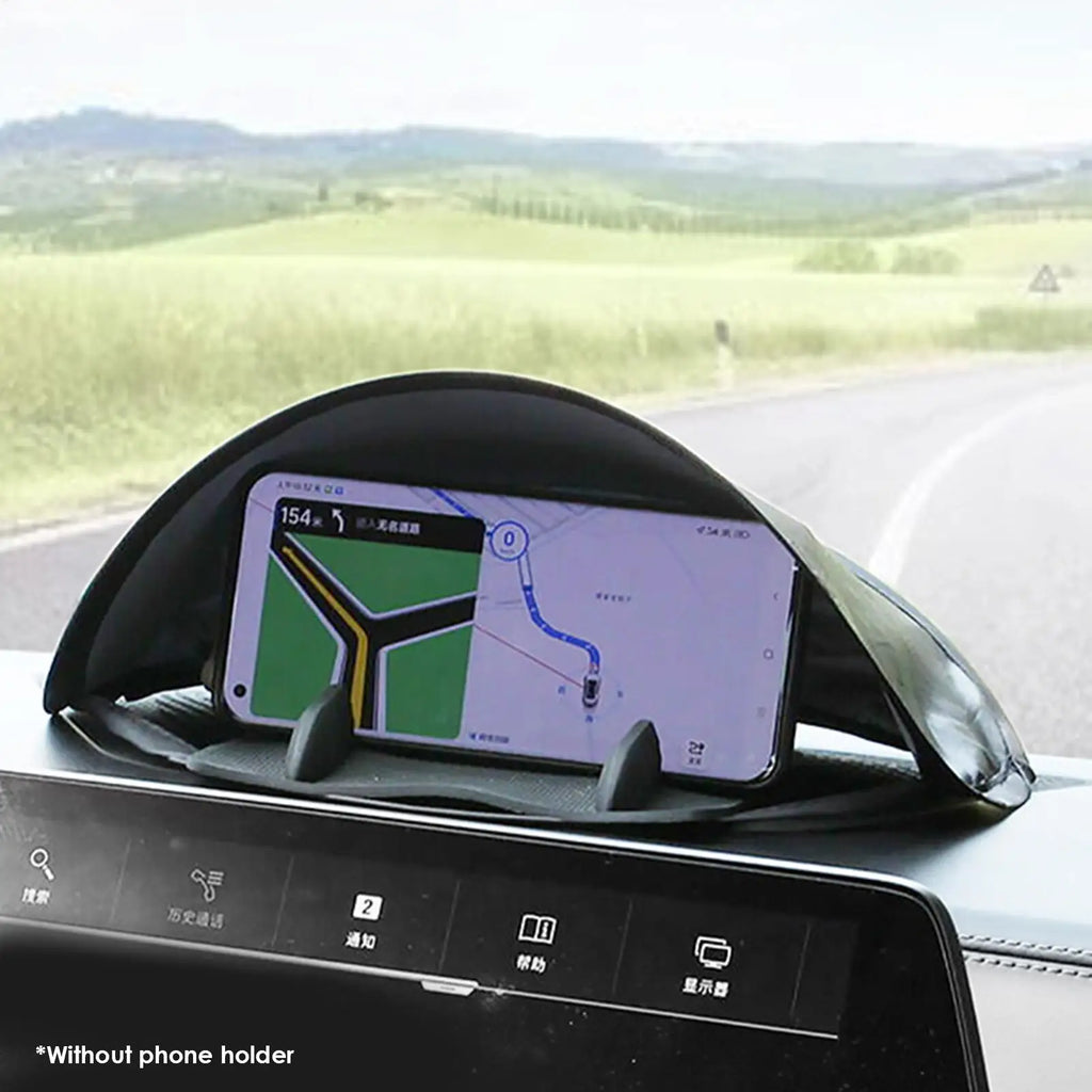 Navigation Sun Visor Anti-Glare Foldable Sunlight Block Navigation Sun Hood Cover Car Glare Visor GPS Sun Shade Cover Car Zpaxo