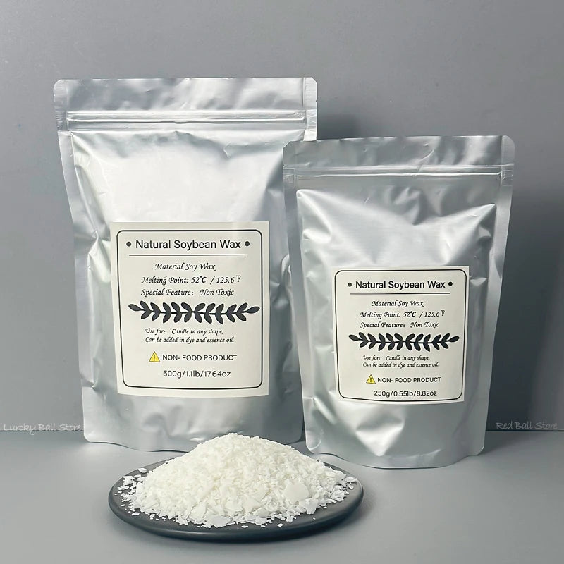 Pure Soy Wax for Candle Making – 100g to 1kg DIY Supplies Candle Making Wax Zpaxo