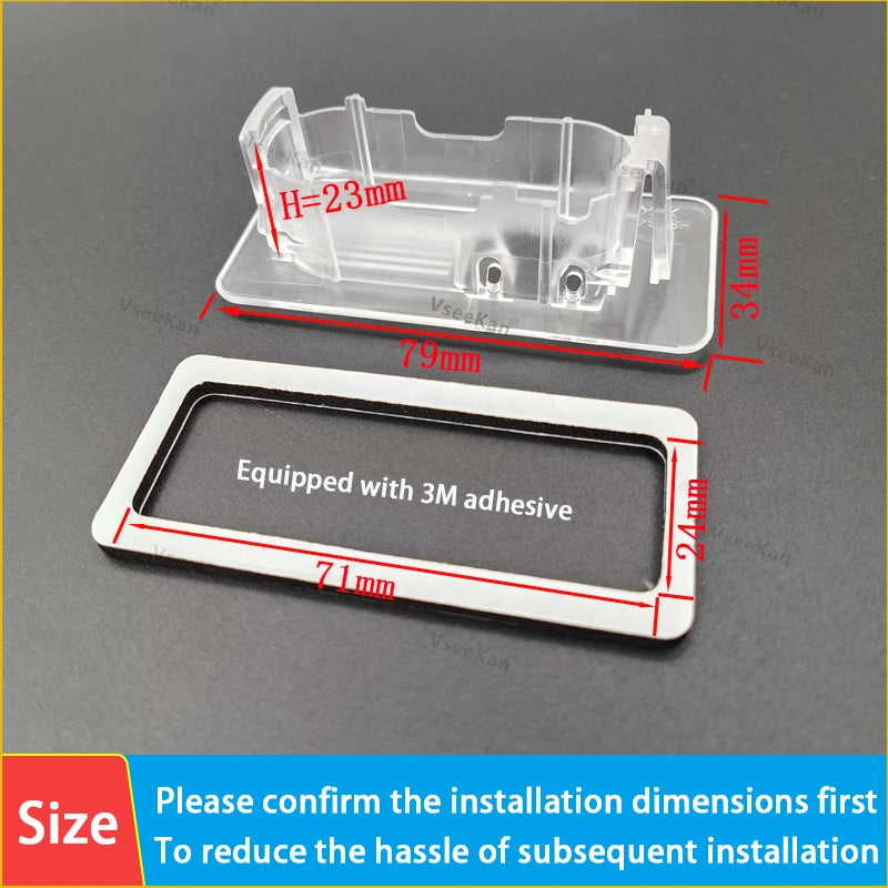 170 Degree AHD 1080P CVBS Reverse Backup Rear View Camera Toyota
