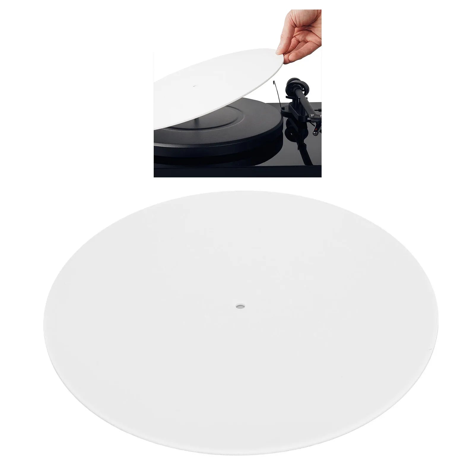 Turntable Mat Reduce Static Dust Noise Replacement Acrylic Record