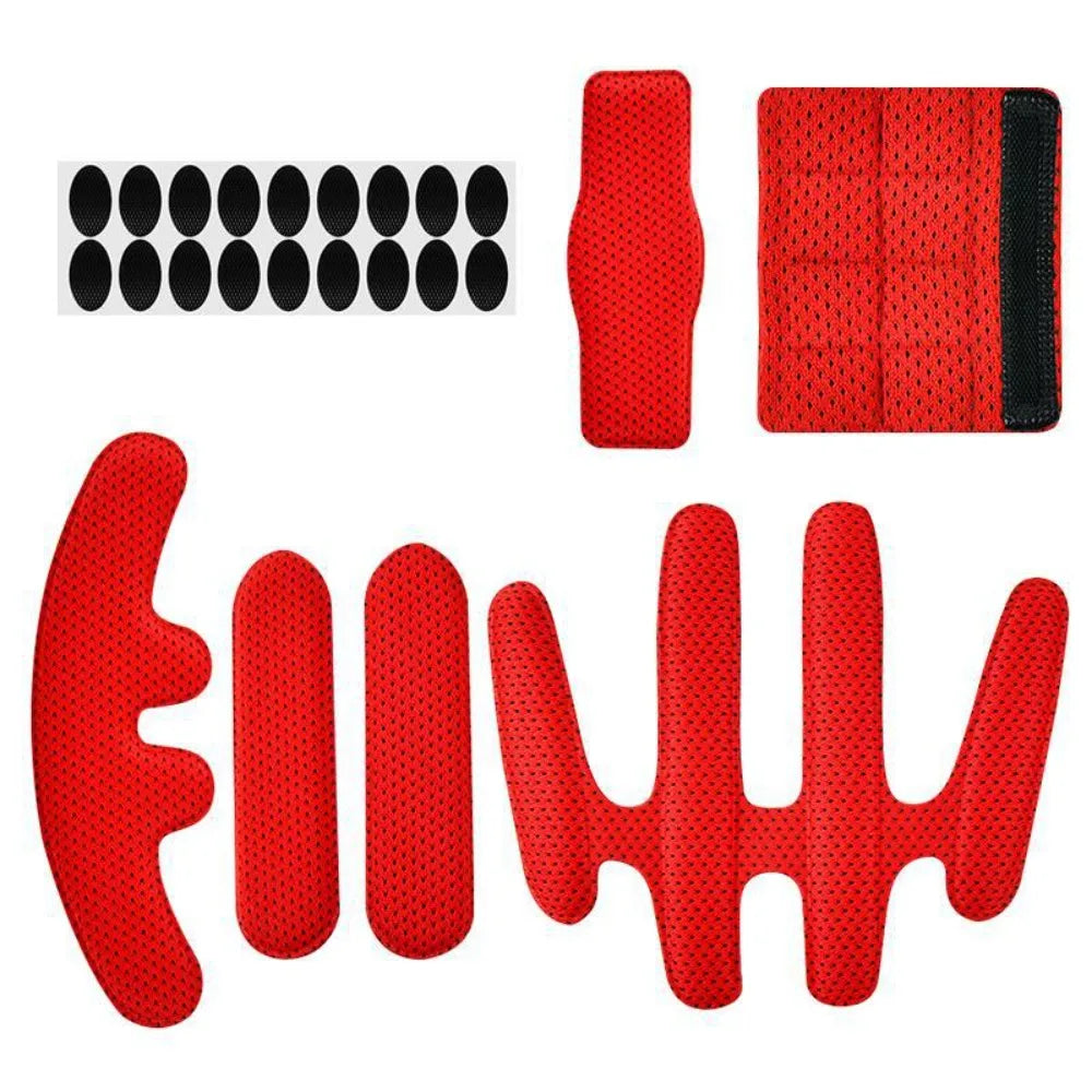 Easy Washable Helmet Padding Kits Quick-drying Sponge Helmet Inner Padding Stability Comfort for 1 Set Zpaxo