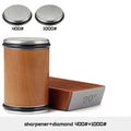 Rolling Knife Sharpener for Straight Edge, Knife Sharpener Kit with 15 & 20° Degree Magnetic Angle for Kitchen Knives Whetstone Zpaxo SET-A 15 and 20 Degrees
