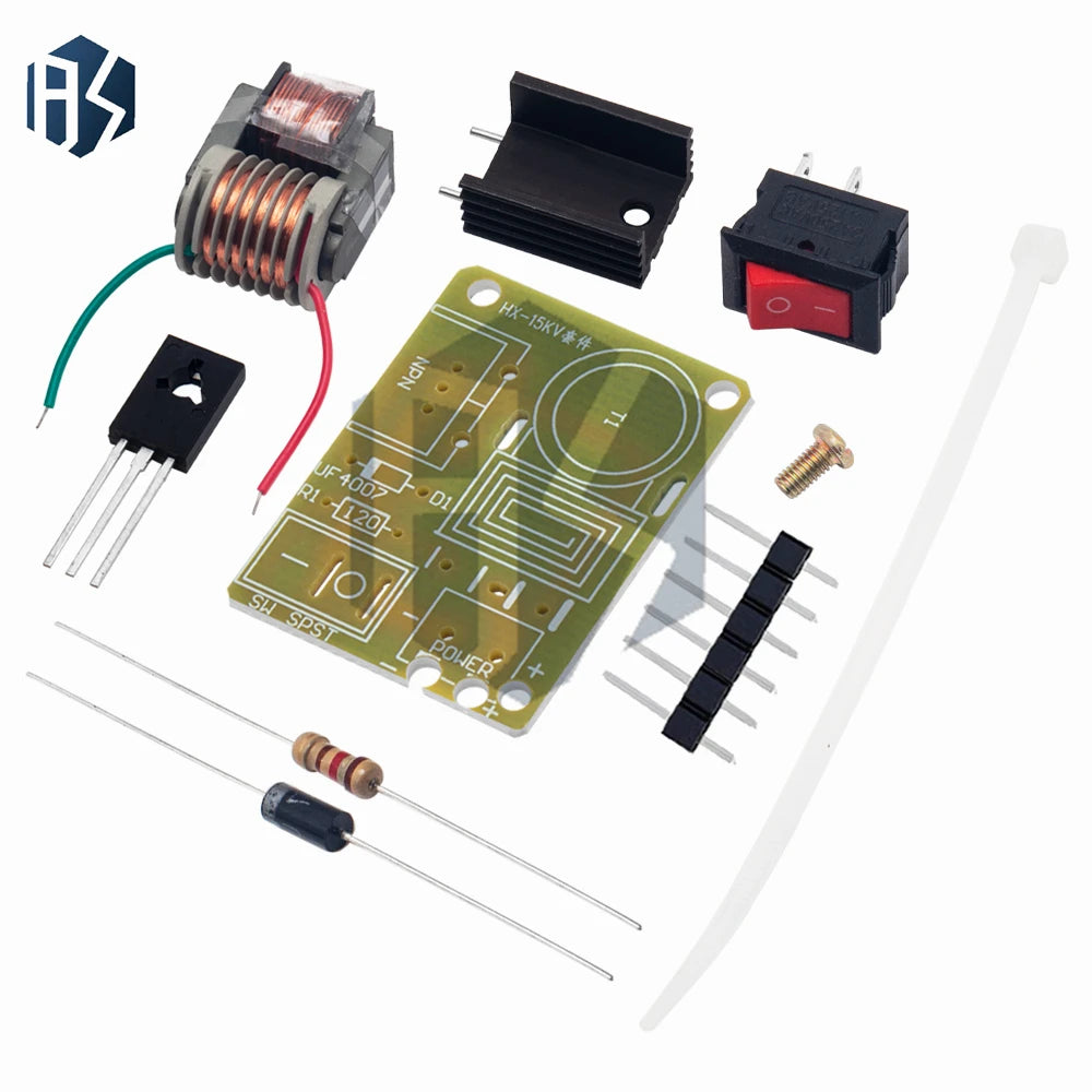 15KV Frequency Boost Inverter Module DC 3 7V 18650 DIY Arc Igniter Zpaxo