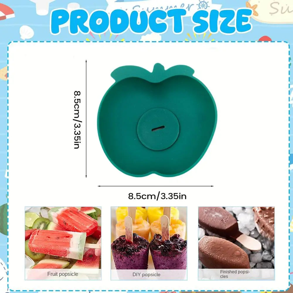 Silicone Ice Cream Holder – Drip-Proof Popsicle Cone Bracket Ice Cream Holder Zpaxo Green