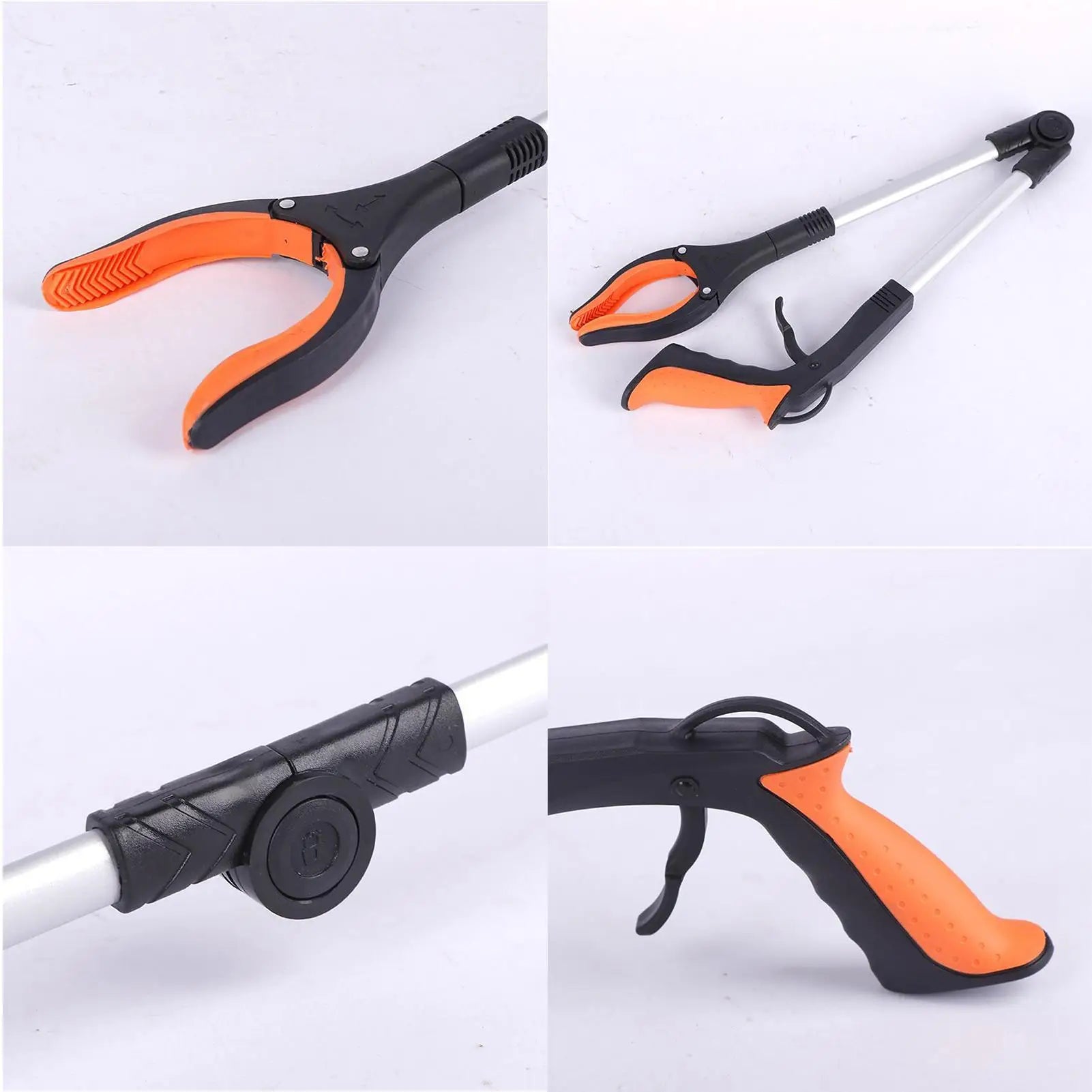 Grabber Reacher Tool Heavy Duty Foldable Trash Upper Extender