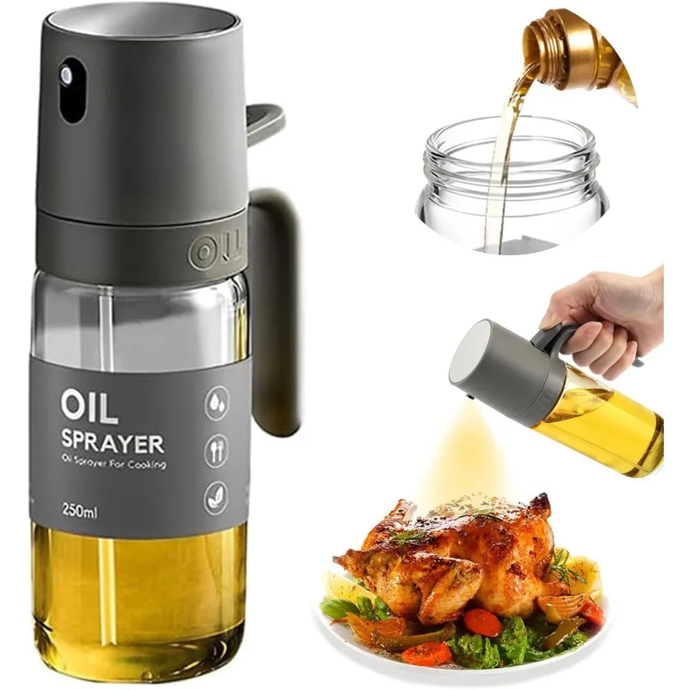 Oil Sprayer Kitchen Tools Cooking Borosilicate Glass Spray Bottle BBQ Zpaxo