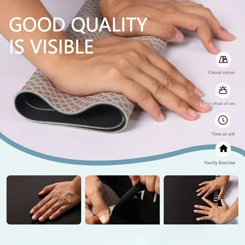 Soundproof Shock-absorbing Stepping Machine Mat Made PU Material Anti Zpaxo