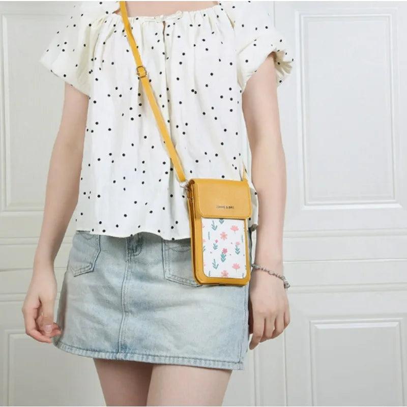 Cute Touch-screen Phone Crossbody Bag Women Fashion Mini Shoulder