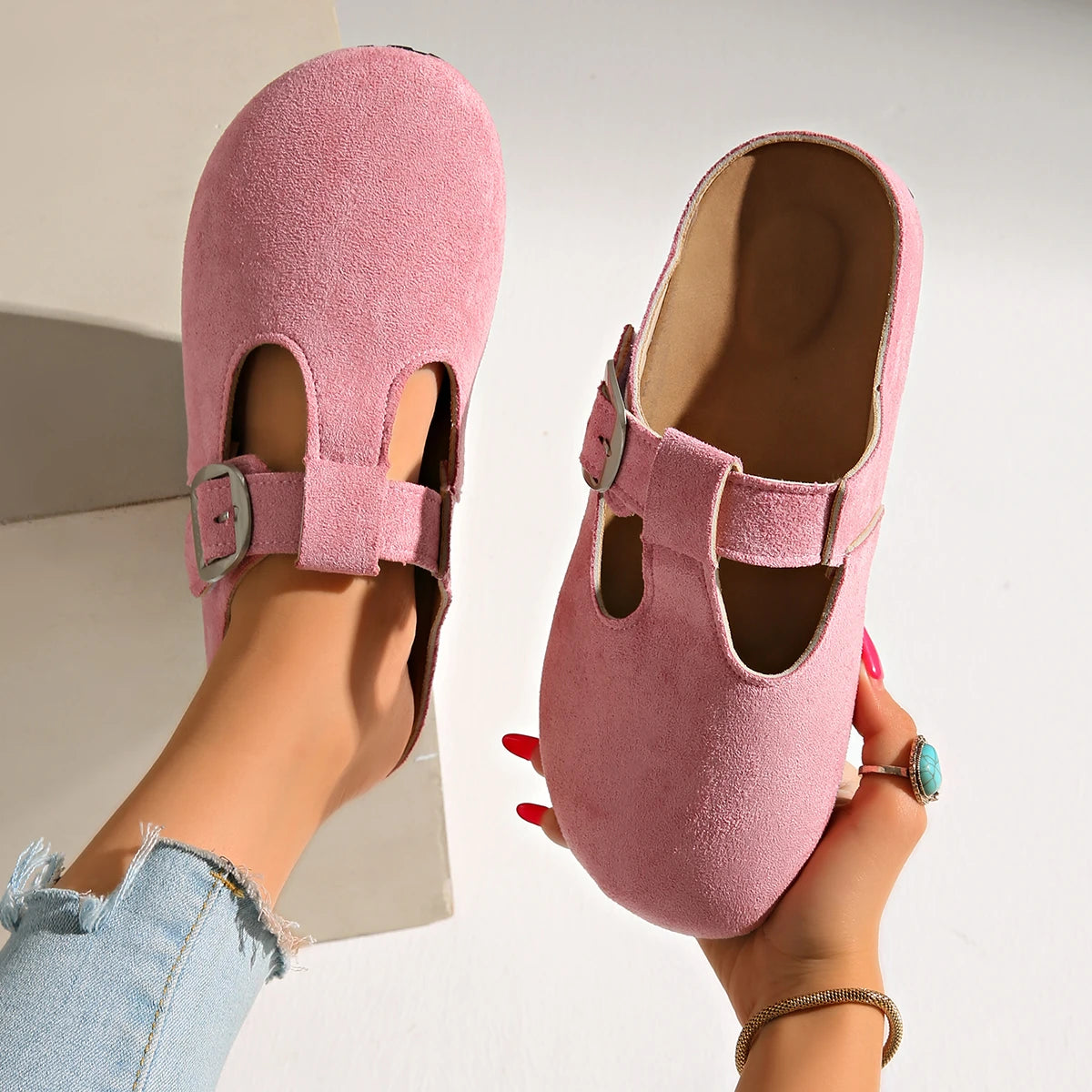 Women Mules Shoes Outdoor Indoor Summer Sandals Ladies Trend Clogs Zpaxo