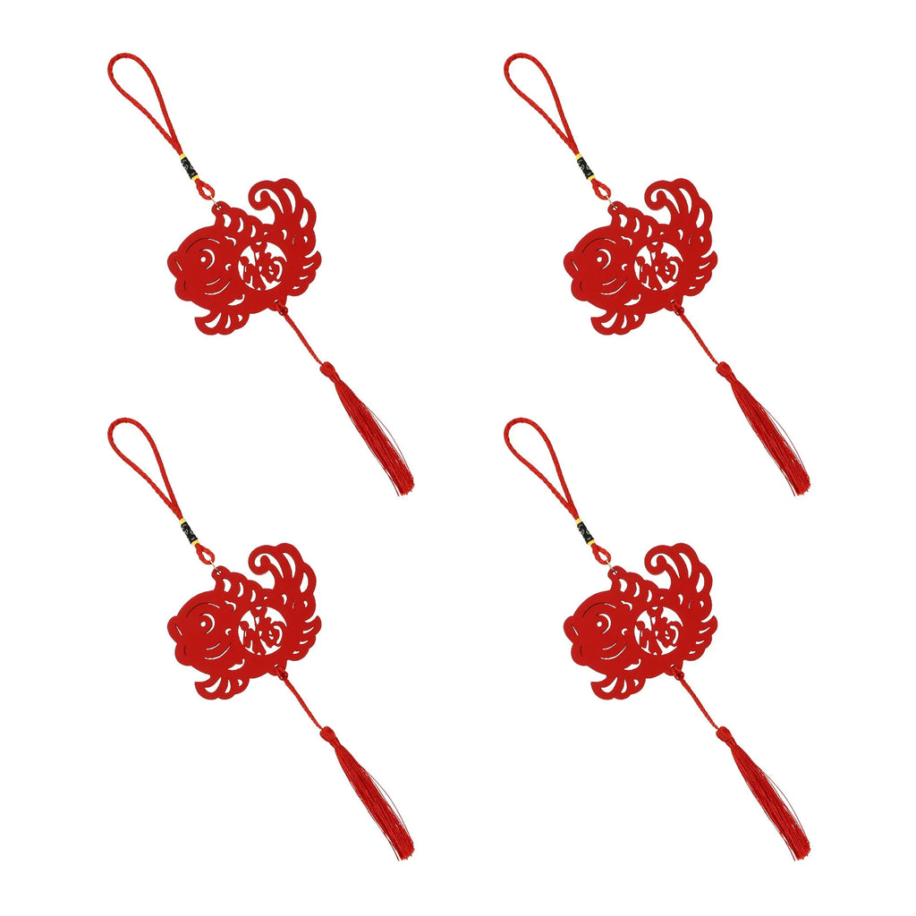 Traditional Chinese Spring Festival Hanging Decor Wooden Auspicious