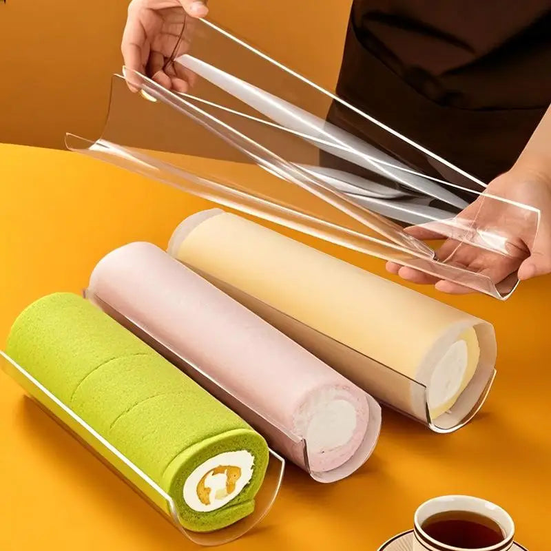 Acrylic U-Shaped Cake Roll Mold – Semicircle Shaping Retainer