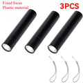 Mini USB Rechargeable Keychain Flashlight – 3-Mode Waterproof LED