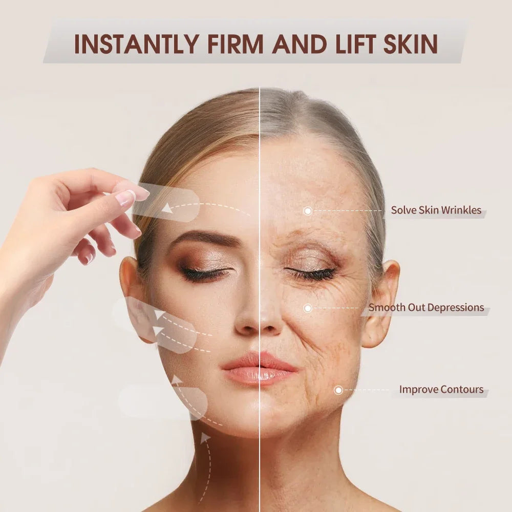 40pcs Invisible Face Lift Tapes – V-Shape Firming & Anti-Wrinkle Patches, Waterproof, Long-Lasting, Skin Tightening, Unisex Zpaxo