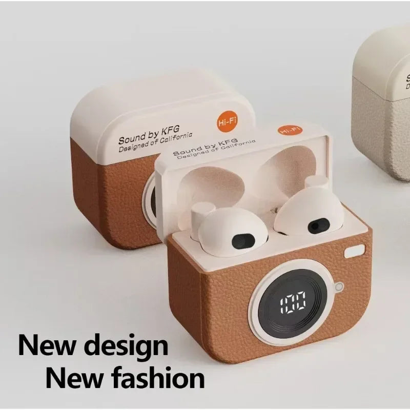TWS Earbuds Wireless Earphones Q86 Retro Headsets Noise Reduction