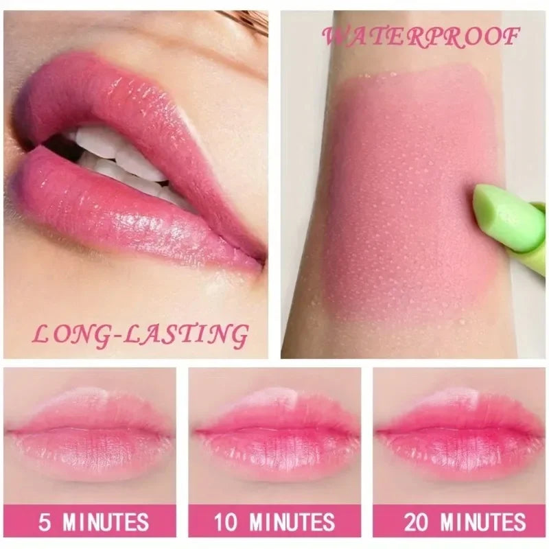 Aloe Vera Moisturizing Lipstick Natural Lasting Temperature Changing