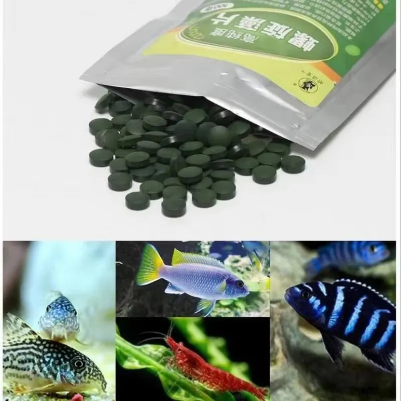 Algae Fish Food Pellets – Goldfish & Tropical Fish Feed