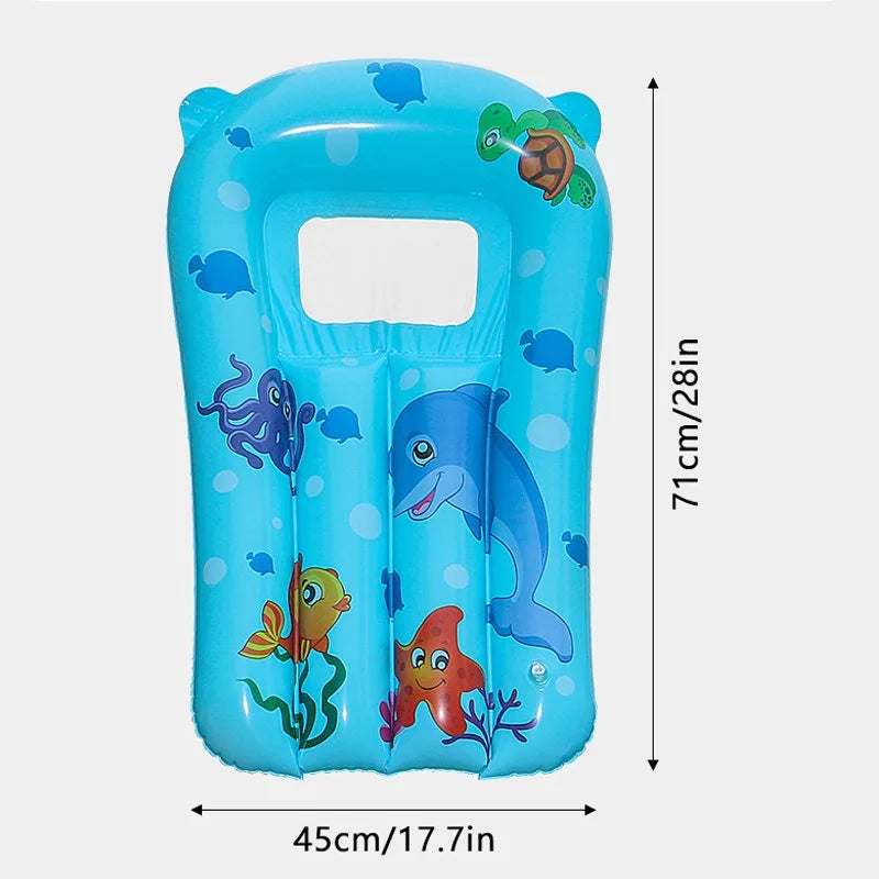 Inflatable Water Hammock Pool Float – Air Mattress Ring