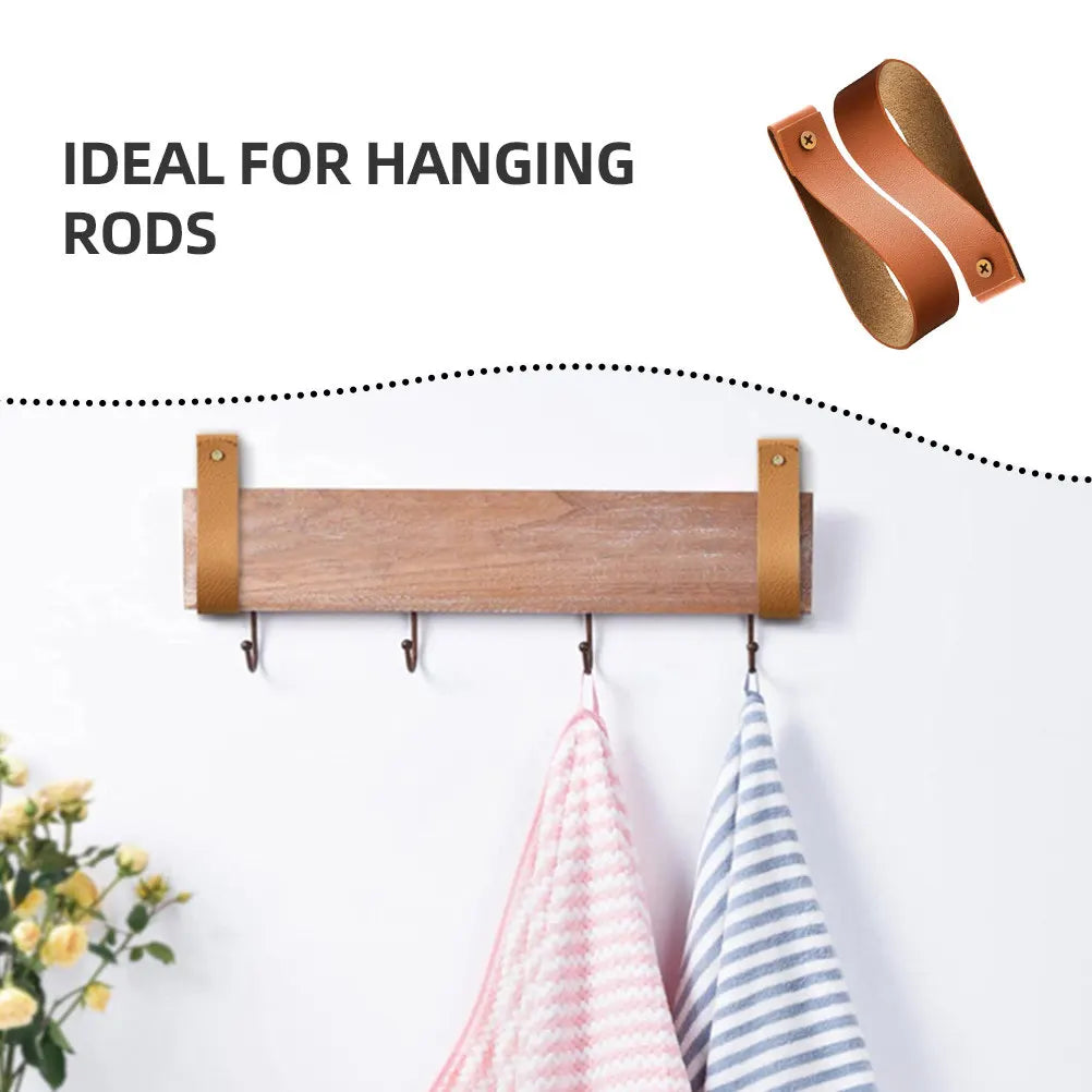 Stylish Bohemian Wall Hook Towel Rod Bracket Hanger Bathroom Kitchen