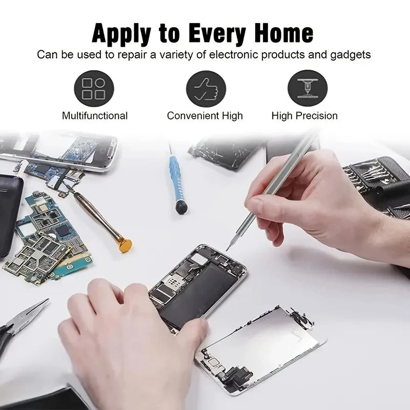 25 In 1 Precision Screwdriver Set Magnetic Hexagonal Flat Head Tools For Mobile Phone Tablet Watch Hardware Repair Opening Tools Zpaxo