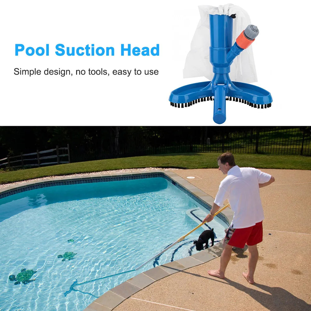 Professional Swimming Pool Vacuum Cleaner Brush Multipurpose Cleaning