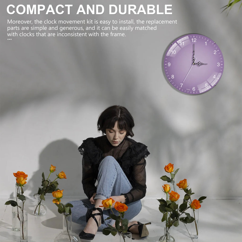 Exquisitely Crafted Mute Clock Movement Compatible Most Wall Clocks