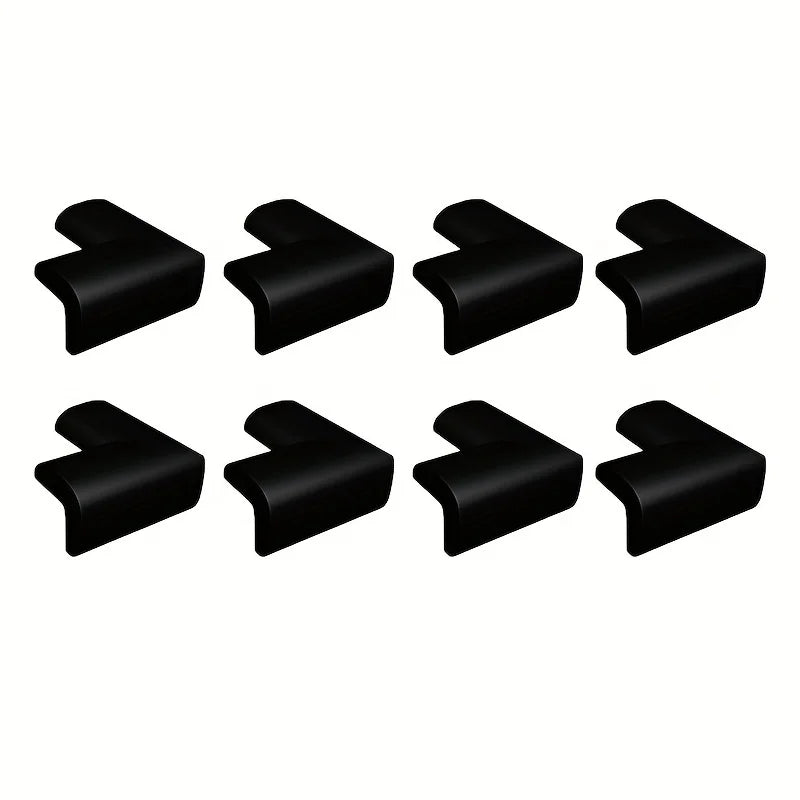 8-Pack Baby Safety Corner Guards & Edge Protectors – Pre-Taped Baby Corner Guards Zpaxo 8PCS Black