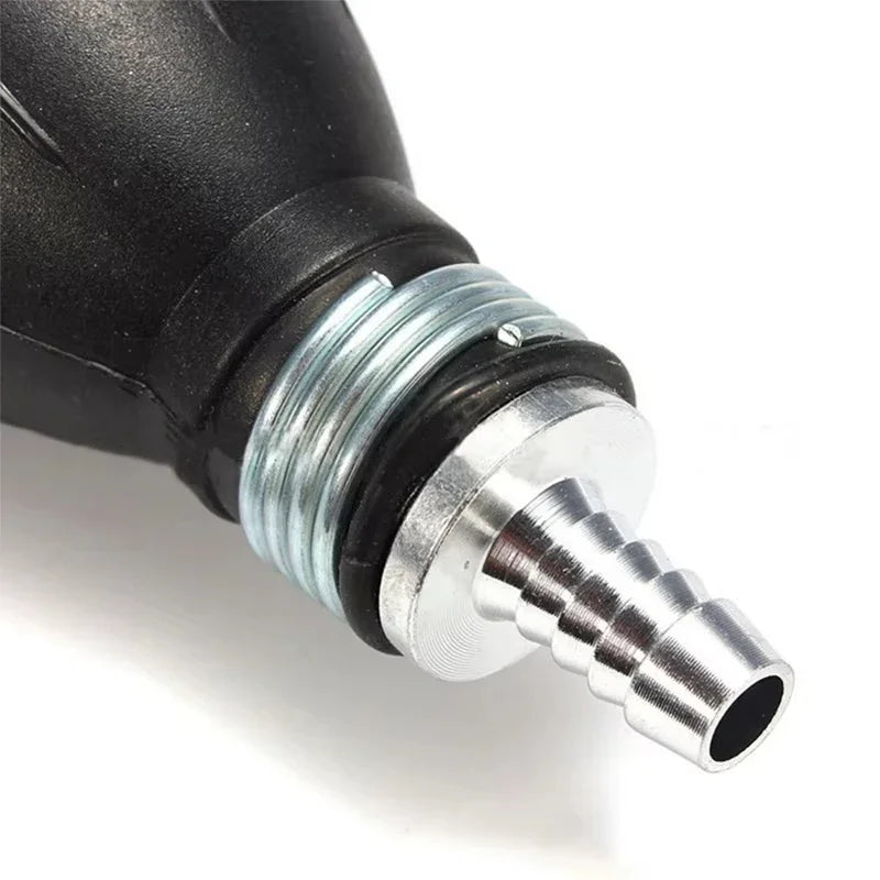 Manual Fuel Transfer Pump Rubber Aluminum Hand Primer Bulb Diesel Zpaxo