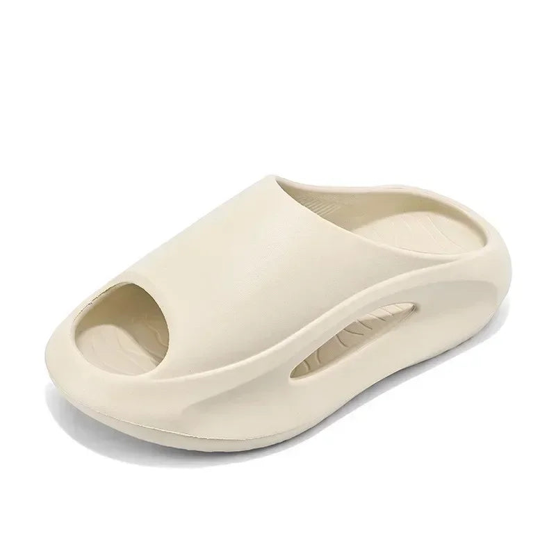 Slippers Men Women Eva Soft Bottom Thick Comfortable Shock-absorbing Zpaxo 2306 pure khaki 36-37