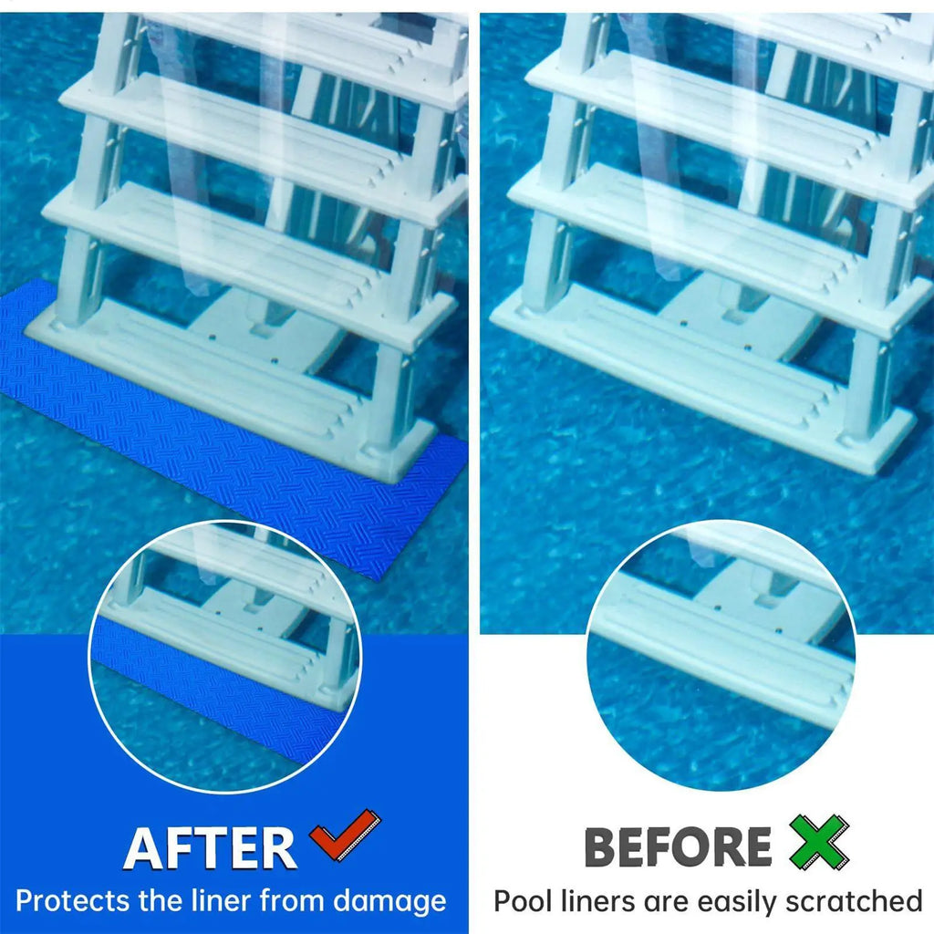 Non-slip Pool Step Pad Swimming Ladder Mat Outdoor Waterproof Cushion