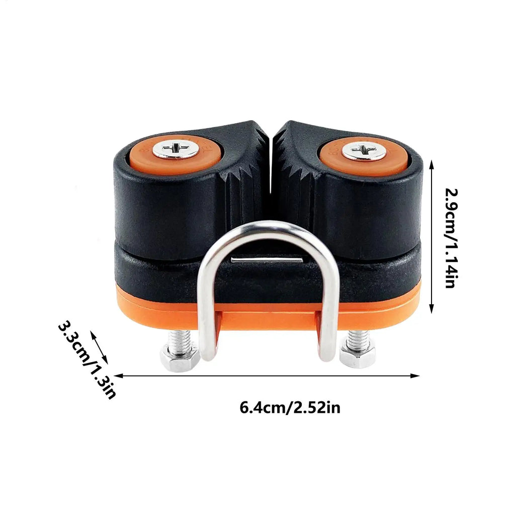 Cable Clamp Adjustable Nylon Automatic Fastener Cam Cleat Cable Clamp for Kayak for Kayak Fitness Equipment Canoe Boat Pilate Zpaxo