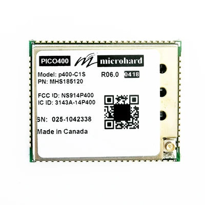 Microhard P400-C1S Module Encrypted Data Transmission Radio 100 Kilometers UAV Aerial Photography Robot Zpaxo P400-C1S Module