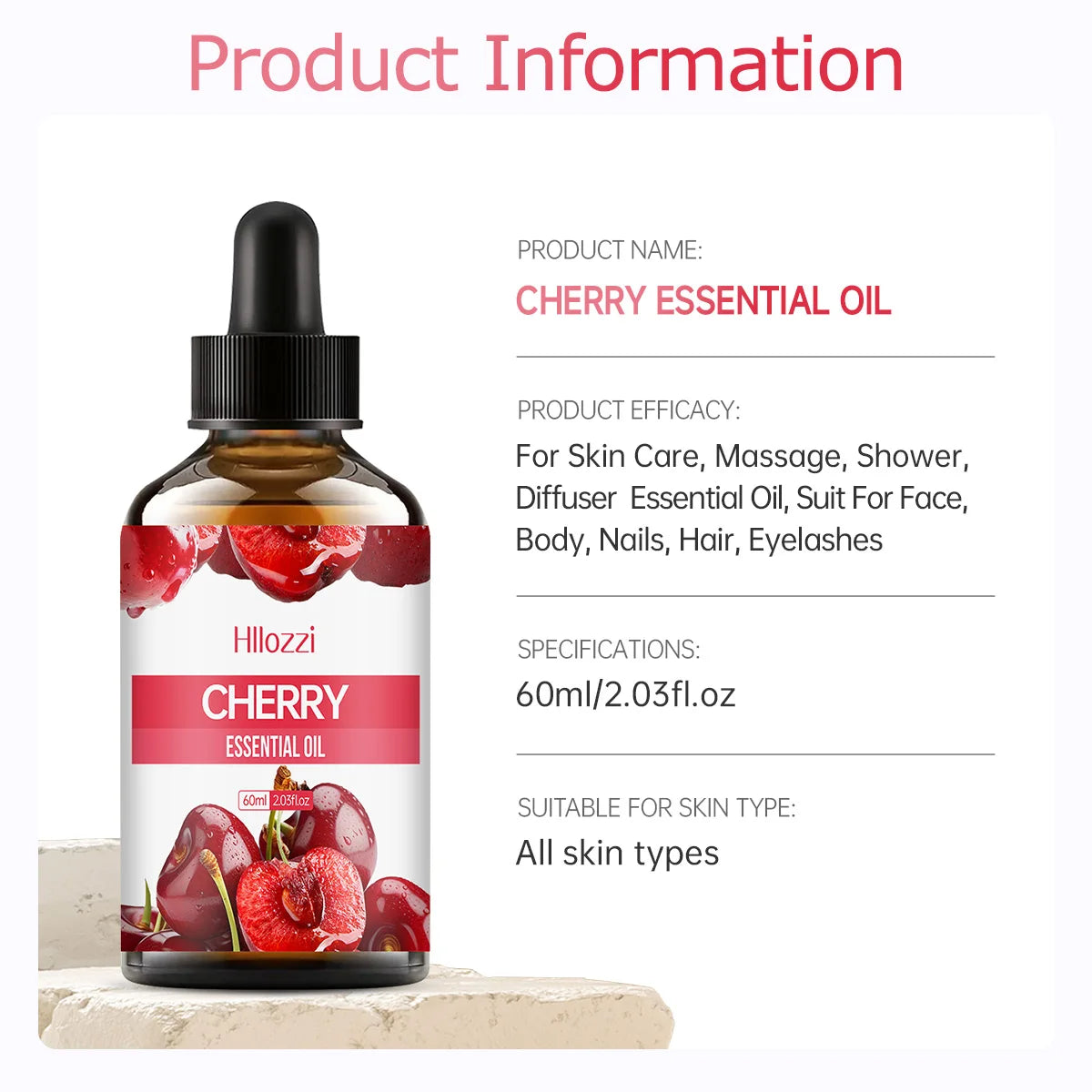 Cherry Essential Oil Fruit Multi-purpose Aromatherapy Humidifier Zpaxo