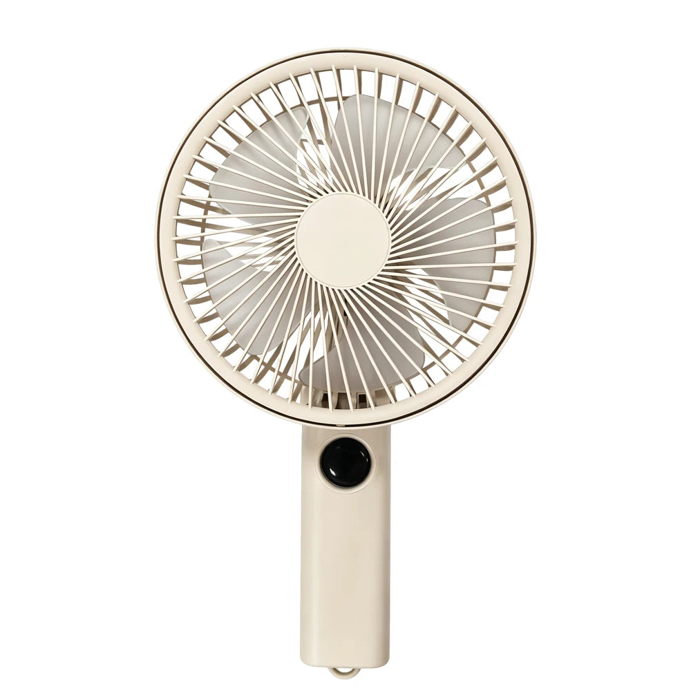 Portable Handheld Fan Office Camping Powerful Cooling Folding Desk