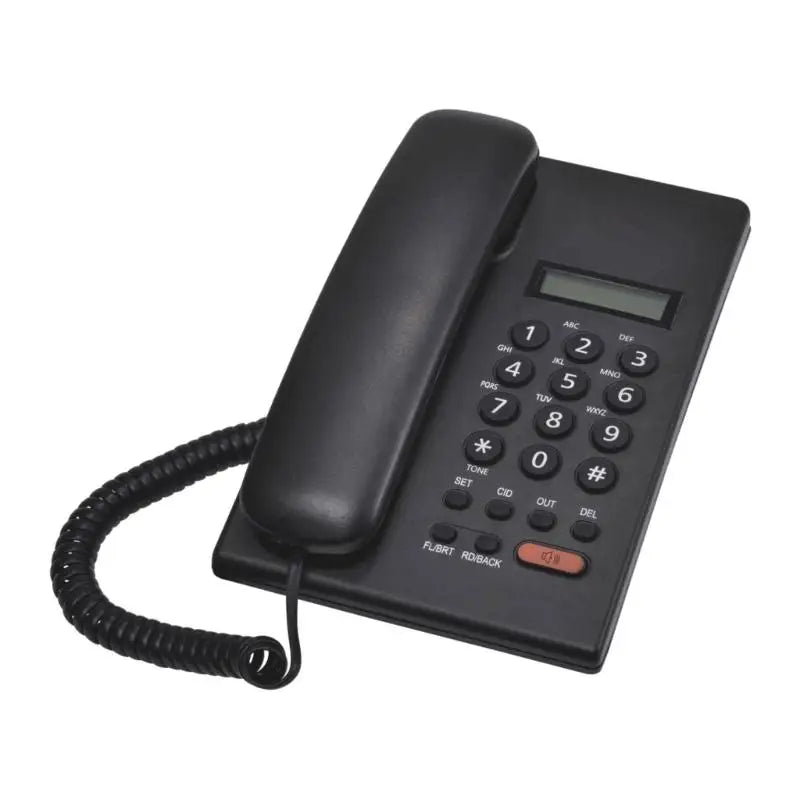 652F Corded Phone Landline Home Telephone Call Display Zpaxo