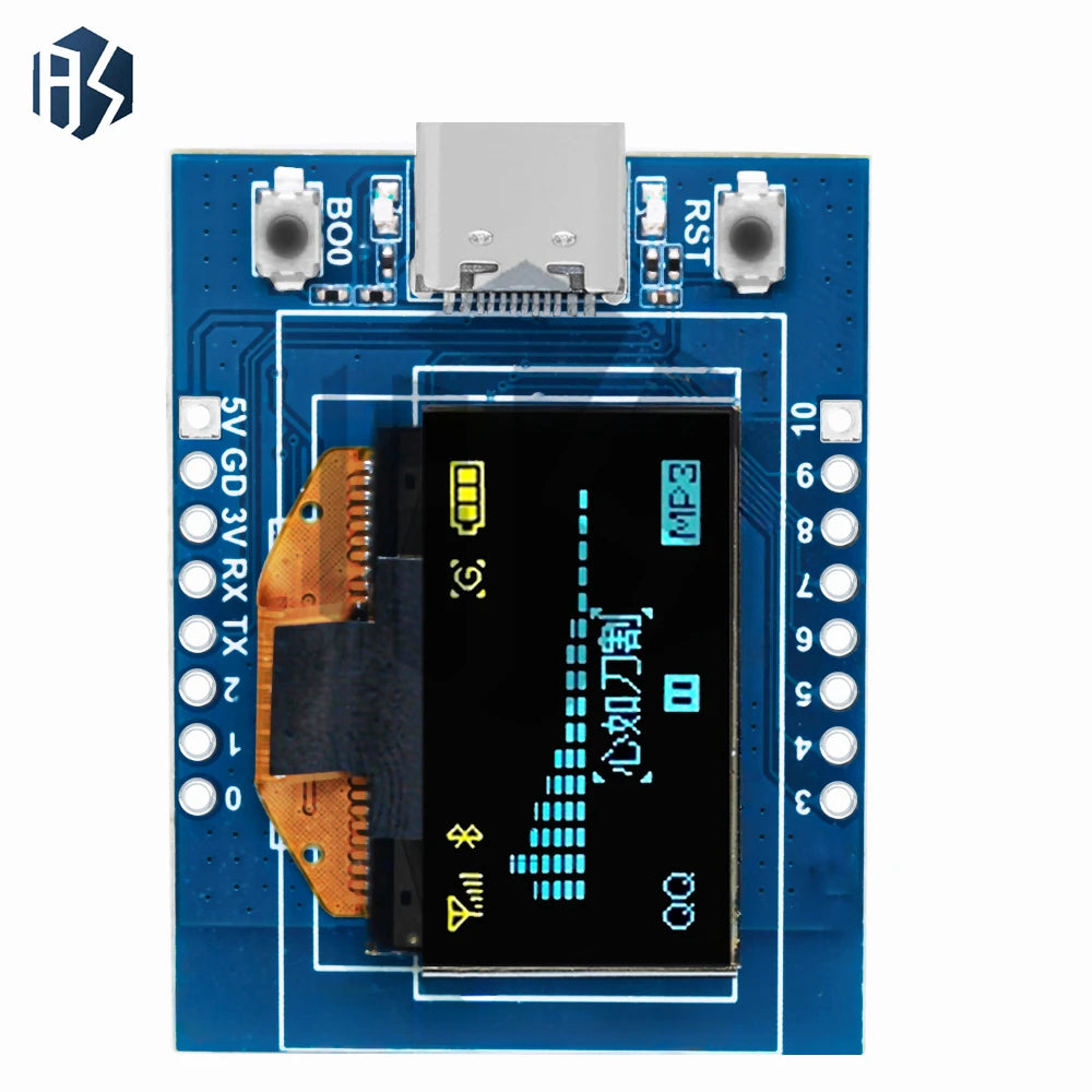 type-c ESP32-C3 MINI Development Board2.4G WiFi + BT4.0 with 0.96/1.3 inch OLED – 4MB Flash, Ceramic Antenna Zpaxo
