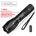 ESMARTER Mini LED Flashlight 1000 Lumen – 5 Modes, Zoomable