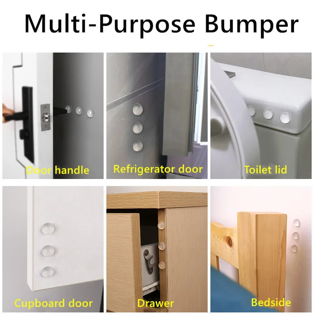 Self Adhesive Door Stopper Rubber Damper Buffer Cabinet Bumpers