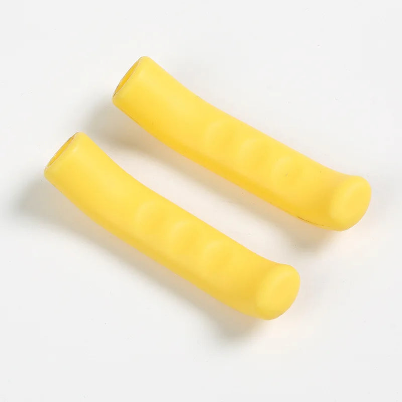Bike Brake Lever Covers – Anti-Slip Silicone Gel Sleeve Pair
