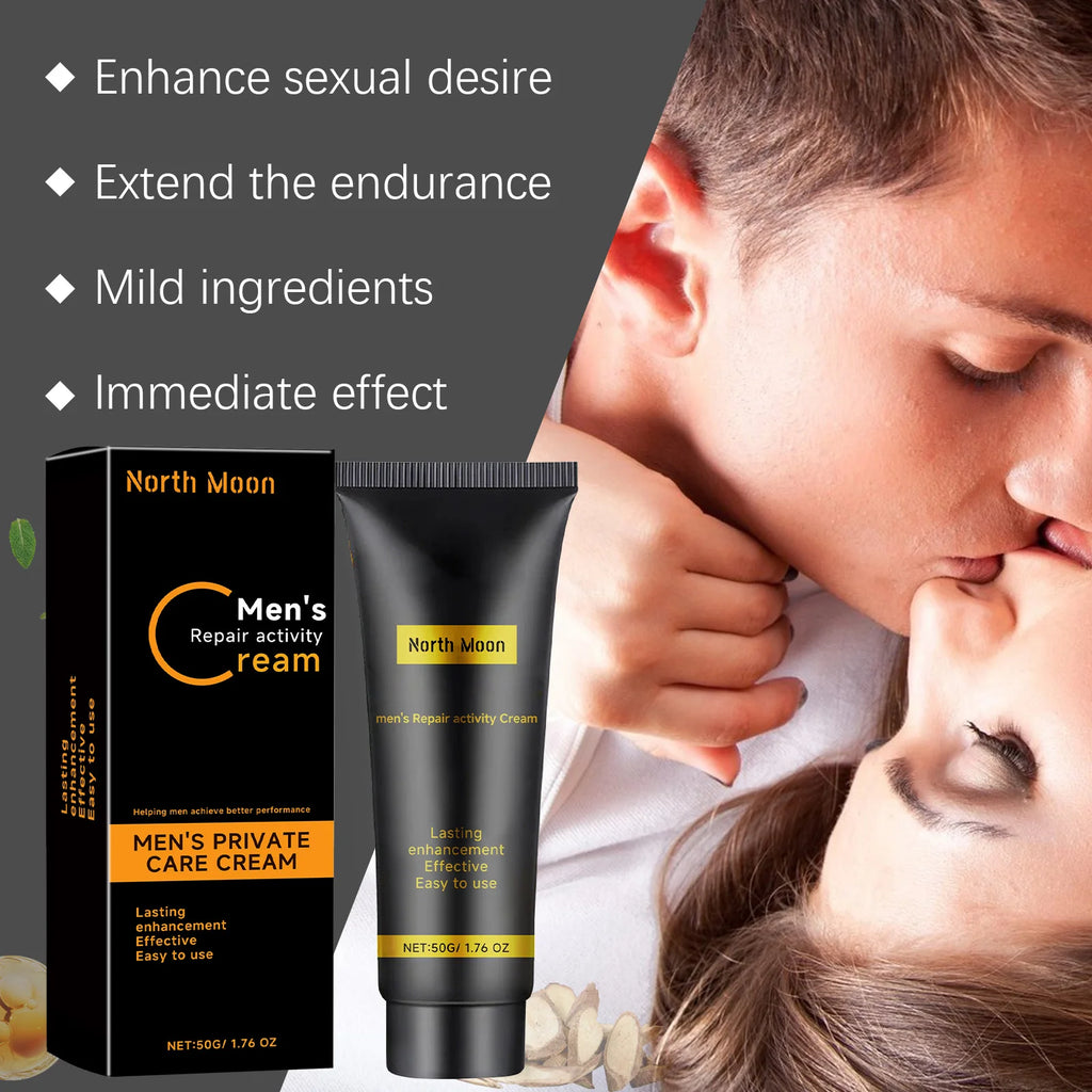 Men's Body Care CreamMen's Endurance Boosting Body Massage CreamLong-Lasting Strengthening & Invigorating Care Cream Zpaxo