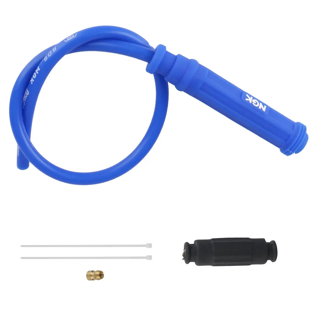 Universal Spark Plug Motorcycle lgnition Coil lridium Cable For Dirt Bike Racing Go Kart ATV Scooter Moto Zpaxo Blue