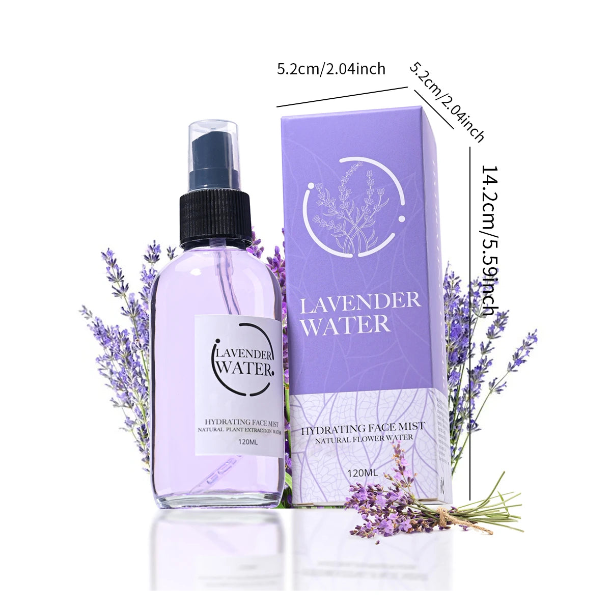 Lavender Aloe Vera Facial Toner 120ml – Moisturizing Mist Facial Toner Spray Zpaxo