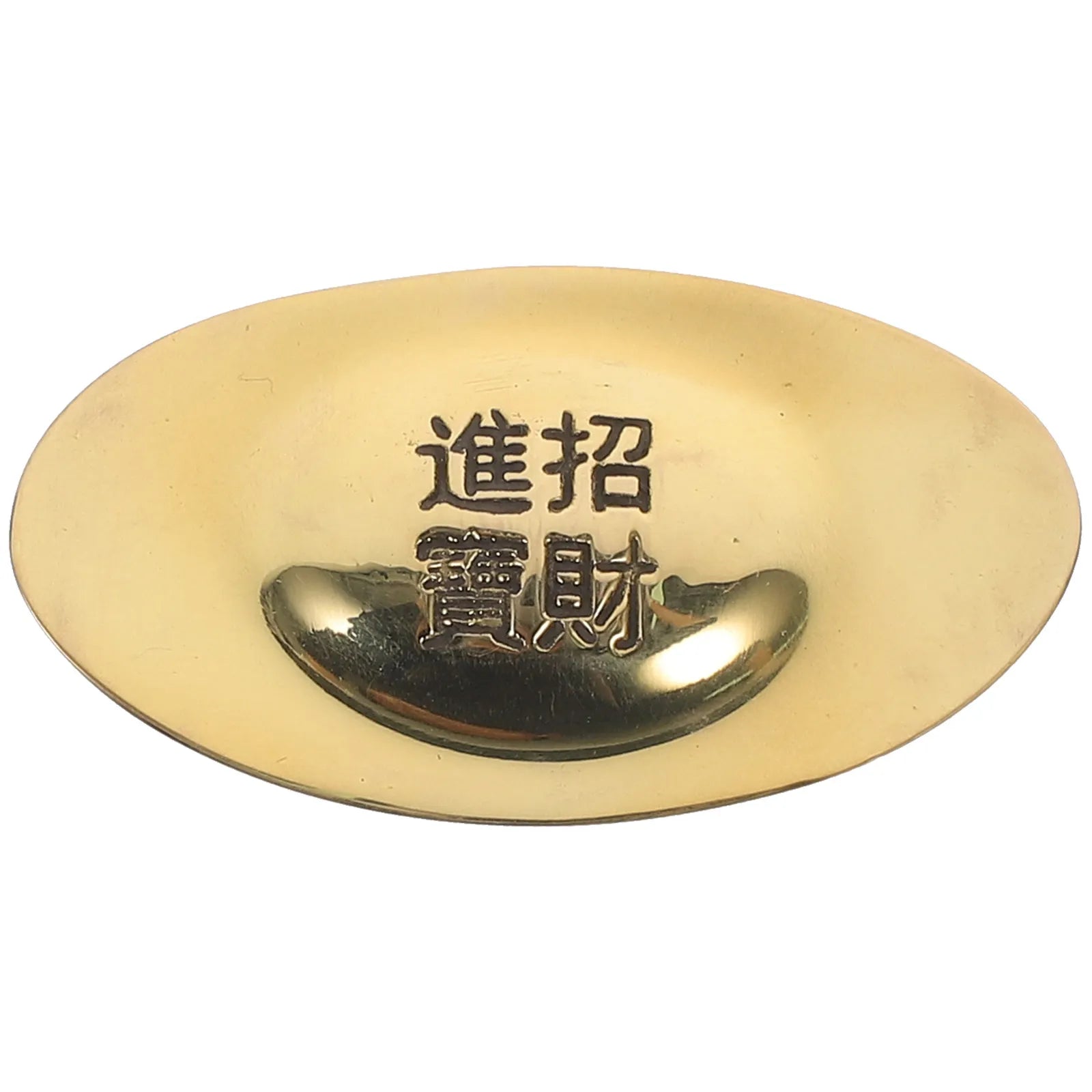 Mini Ingot Brass Wealth Ingots Yellow Gold Desktop Accessories Small
