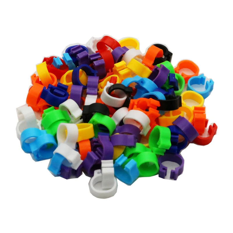 Pigeon Leg Poultry Dove Bird Chicks Duck Parrot Clip Rings Band Foot