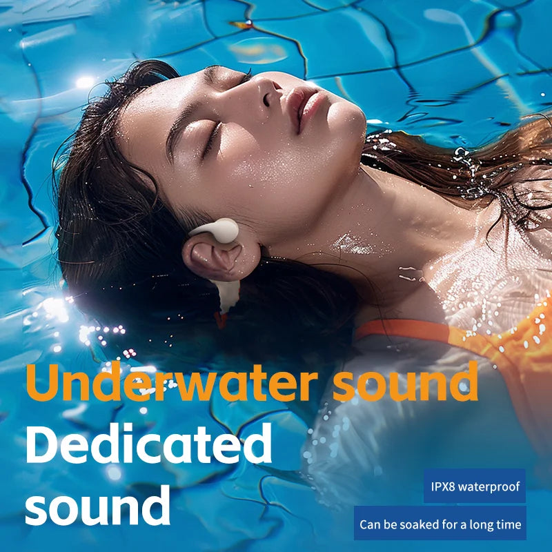 G3 Bone Conduction Swimming Headphone Bluetooth IPX8 Waterproof