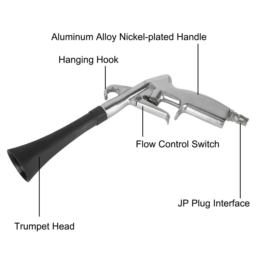 Car Cleaning Gun Pressure Air Blow High-pressure 1 Dry Tool Uncharged