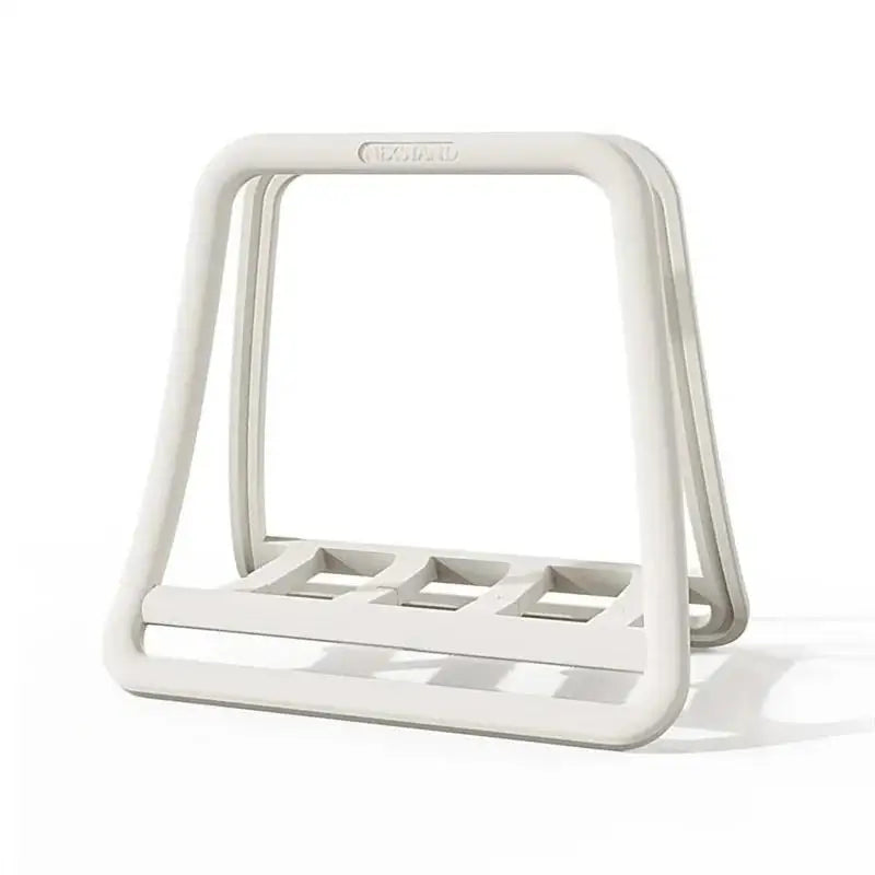 Universal Vertical Laptop Stand Plastic Tablet Desktop Stand Non-Slip Notebook Dock For Macbook Air Pro IPad Lenovo Dell Holder Zpaxo White