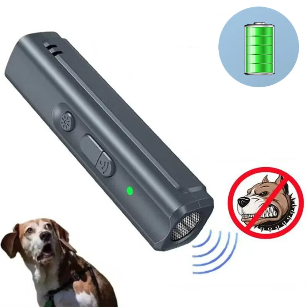 Powerful Ultrasonic Dog Anti Bark Device Portable Barking Deterrent