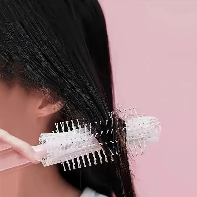 Reusable Hair Brush Cleaning Net Elastic Mesh Quick Clean Round