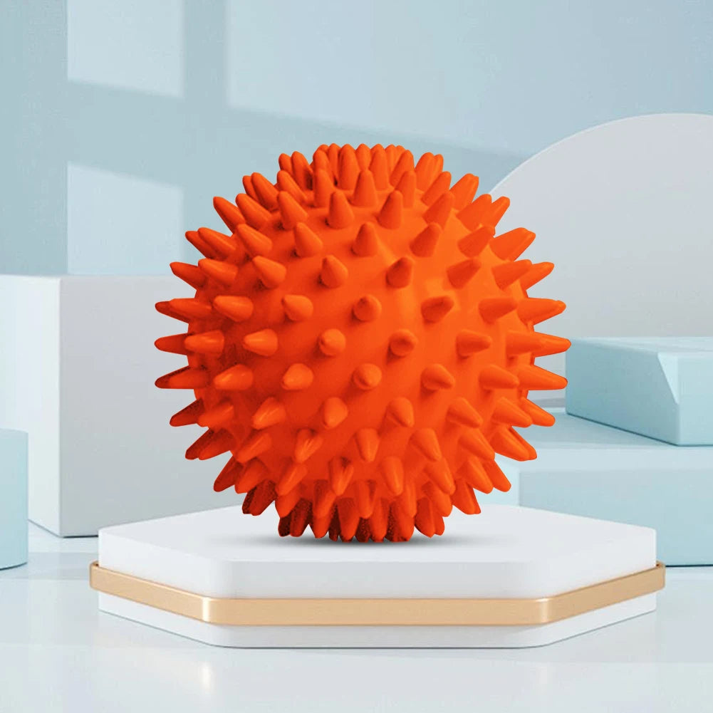 Foot Massage Ball With Spikes Pilates Yoga Sports Fitness Muscle Relaxation Massage Ball Plantar Fasciitis Therapy Ball for Hand Zpaxo